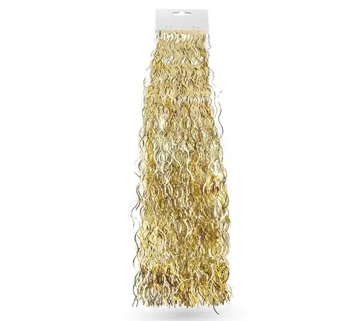 Produktbild: TK Gruppe Timo Klingler Gold Lametta - Stanniol Metal Technology - täuschend echt - als Deko Dekoration zu Weihnachten