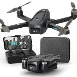 Produktbild: TL16 GPS Drohne mit Kamera 4K Autom Rückkehr Follow Me Bürstenloser Motor Drohnen 5G WIFI FPV-Übertragung Drone für Anfänger Erwachsene C0 Unter 250g RC Faltbar Quadcopter Alitude Halten Tragetasche