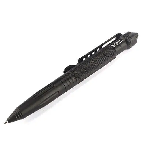 Produktbild: HandLife(TM Mehrzweck-Aluminium Tactical Pen Notfallglasbrecher-Werkzeug (Black)