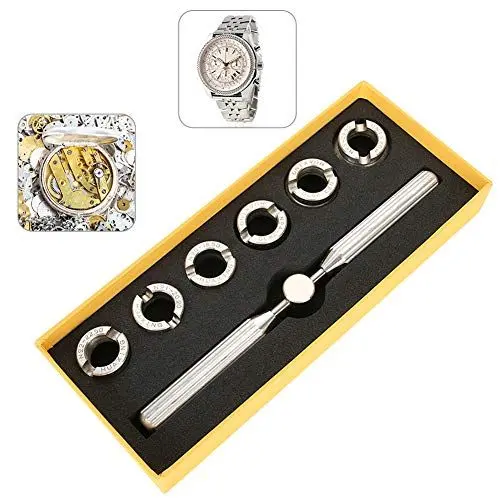 Produktbild: TMISHION Watch Repair Tool, Uhren Öffner Werkzeug Rolex Reparaturwerkzeuge Uhrenwerkzeug Key Repair Tool Set