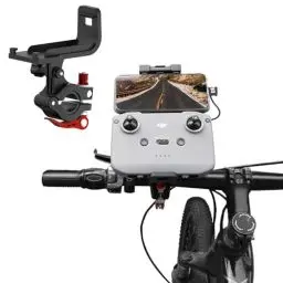 Produktbild: Tmom Mavic Air 2 Fernbedienung Fahrradhalterung Air 2S Reiten Fernbedienungshalterung Metall Halterung für DJI Mini 3 Pro RC-N1/ Mavic 3/Mini 2/ Mavic Air 2 Drohne
