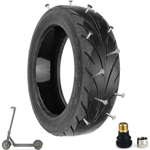 Produktbild: Tmom Max G30 Roller Reifen 60/70-6.5 Tubeless Explosionsgeschützter Reifen für Segway Ninebot Max G30/Max G30D Roller Reifen Selbstreparierende Reifen Verschleißfester Ersatzreifen (1 Stück)