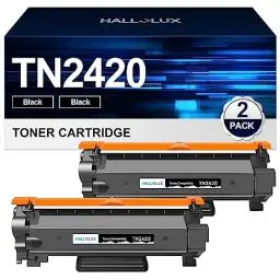 Produktbild: TN2420 TN2410 Tonerkartusche Kompatible für Toner Brother MFC L2710DW MFC-L2710DN HL-L2350DW HL-L2375DW DCP-L2530DW HL-L2310D HL-L2370DN MFC-L2730DW für Brother TN-2420 TN-2410 (2 Schwarz, 2er-Pack)