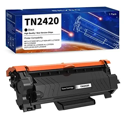 Produktbild: TN2420 TN-2420 TN2410 TN-2410 Kompatible für Toner Brother MFC L2710DW MFC-L2710DW HL-L2350DW MFC-L2710DN HL-L2310D DCP-L2530DW MFC-L2750DW DCP-L2510D (Schwarz)