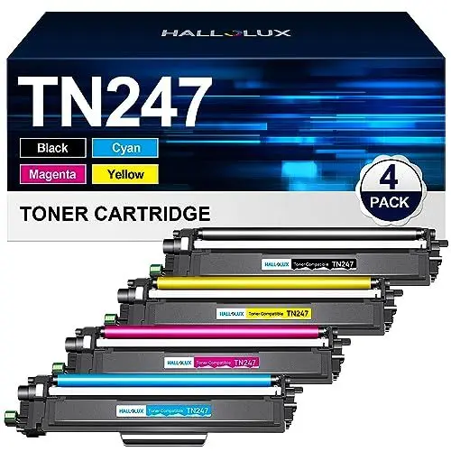 Produktbild: TN-243CMYK TN-247 Tonerkartusche TN247 TN243 Toner Kompatible für Brother TN243CMYK TN-243 für Toner Brother MFC L3750CDW DCP-L3550CDW MFC-L3770CDW MFC-L3710CW DCP-L3510CDW MFC-L3750CDW (4er-Pack)