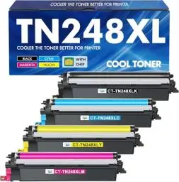 Produktbild: TN248 MFC-L3740CDW TN248XL TN-248XL Toner: Kompatibel für MFC-L3760CDW TN-248 Brother DCP-L3560CDW TN 248 248XL TN-248CMYK TN-248VAL MFC-L3740CDWE MFC-L8390CDW HL-L3240CDW HL-L3220CWE DCP-L3520CDW