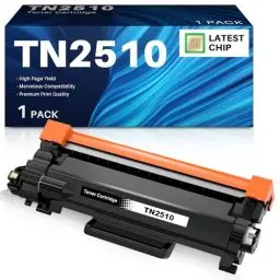 Produktbild: TN2510 Toner Hohe Kapazität 1200 Seiten kompatibel für Brother HL-L2400DWE,HL-L2445DW,DCP-L2620DW,DCP-L2660DW,DCP-L2665DW,MFC-L2800DW,MFC-L2827DWXL,MFC-L2835DW,MFC-L2860DDW,MFC-L2860DW. WE( 1 Schwarz
