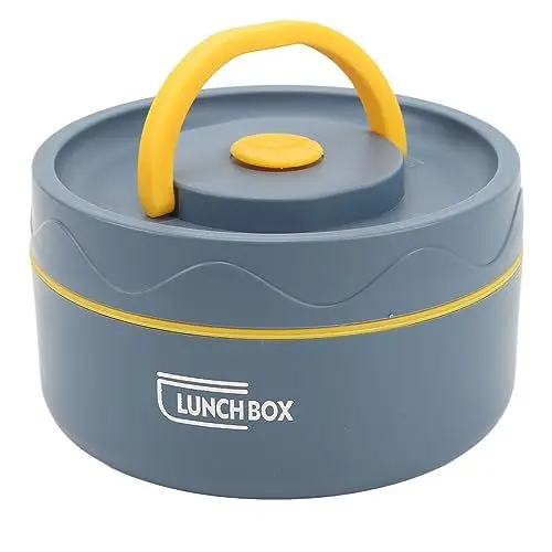 Produktbild: Tnfeeon 14,78 Unzen Isoliertes Vakuum-Lebensmittelglas mit Schnallendeckel, Breiter Mund, Suppenthermo für Warme Speisen, Tragbarer, Auslaufsicherer Thermo-Lunchbehälter aus Edelstahl