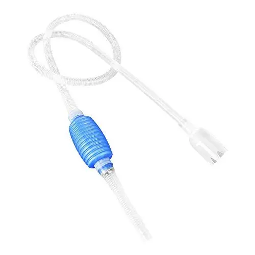 Produktbild: Tnfeeon Wasserpumpe, Lange Düse Aquarium Siphon Kiesreiniger Lange Düse Hand Siphon Pumpe Aquariumreiniger