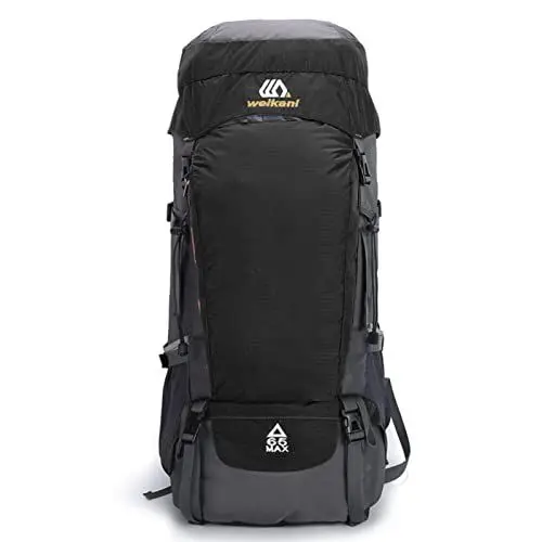 Produktbild: Tnfeeon , Schnittfester Wanderrucksack 65L Zum Klettern (Schwarz)