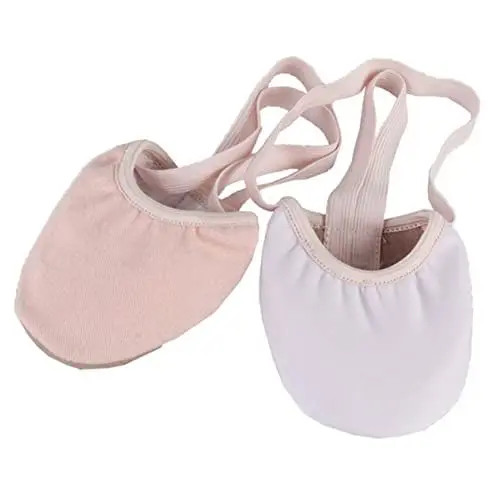 Produktbild: TOBBOMEY Elastische Zehenschuhe Für Damen Ballett-tanzschuhe Halbsohlen Nicht-schuhe Größe 42