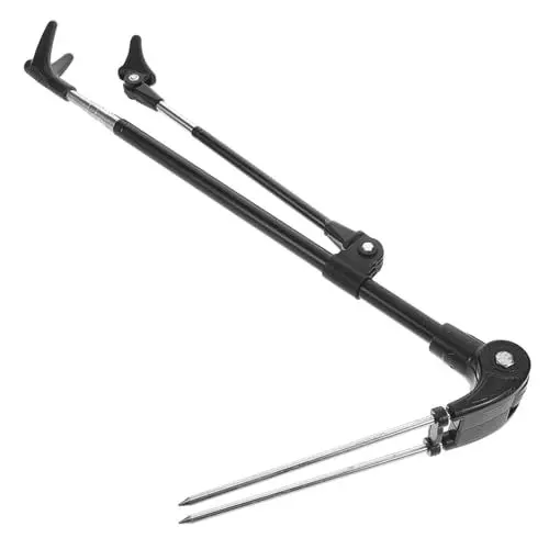 Produktbild: TOBBOMEY Garage Angelruten-aufbewahrungsregal Angelrutenhalter Wandhalterung Angelhakenabdeckung Rutenwickel Bootszubehör Marinehalter