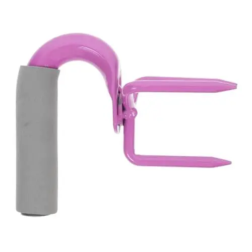 Produktbild: TOBBOMEY Bodenaufreißer Lösen Manuelle Handfräse Handbetätigtes Gartenwerkzeug Kleine Gartengabel Zum Belüften des Bodens Garten-erdfräse Unkrautstecher Manganstahl Violet