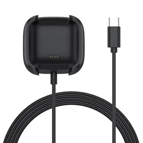 Produktbild: Tobfit ladekabel Ladegerät Nur für Fitbit Versa 2,USB C Ladekabel für Fitbit Versa 2(96cm)