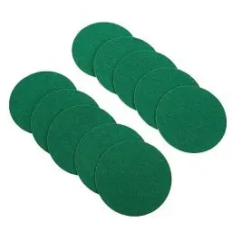 Produktbild: Toddmomy 10 Stück Air-Hockey-Schläger-Filzgleiter Ersatz-Air-Hockey-Puck-Filz-Hockey-Zubehör (Größe L)