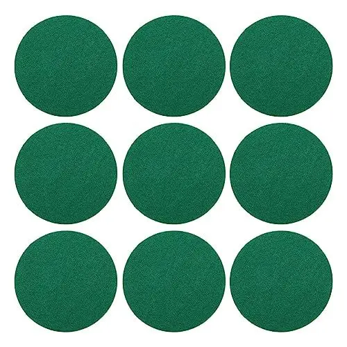 Produktbild: Toddmomy 10 Stück Filz FüR Airhockey Set: Airhockey Puck Filz für Air Hockey ZubehöR