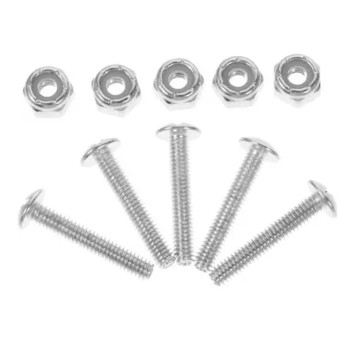 Produktbild: Toddmomy 12St Tischfußballschrauben Tischfußball-Versorgung Ersatzteile für Kickertische tischkicker ersatzteile tischkicker zubehör Ersatzschrauben Zubehör für Tischkicker Leicht Hardware-