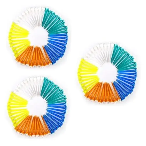 Produktbild: Toddmomy 150 Stück 5 Übungs-t-stück Tee-Marker Kugelregal Winter-t-Shirts Bambus-t-Shirts Anti-Slice-t-Shirt Kurzes T-Shirt Accessoires T-Shirt Teebeutel Golf
