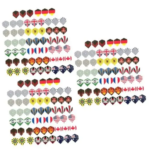 Produktbild: Toddmomy 180 STK Coole Dartflights Sportbedarf Dartpfeile Für Elektronische Dartscheiben Dart Flights Schlank Pendelbrett Für Wahrsagerei Angeln Einstellen 32g Draussen