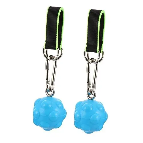 Produktbild: Toddmomy 1Satz Solid Grip Ball Fitness Sling mit Hängestraps Ergonomische Grip-stärke Trainingshilfe für Klimmzüge Dips und Effektives Krafttraining