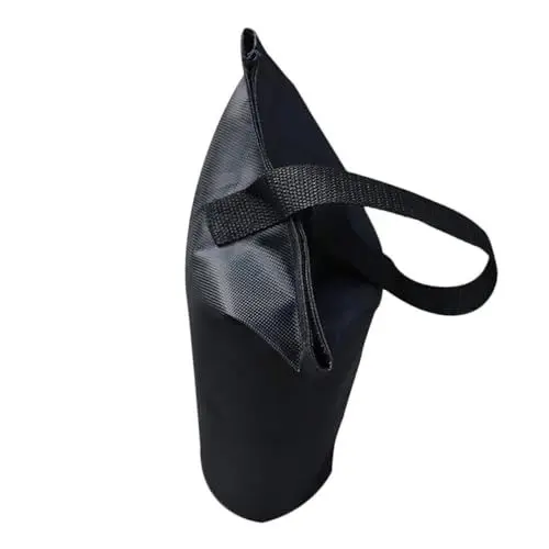 Produktbild: Toddmomy 1Stk Regenschirm Markise festen Sandsack Gazebo sonnensehel punchbag Outdoor sandtasche Sandsack Satteltasche Zelt Winddicht Markise Fester Sandsack wasserdichter Sandsack Black