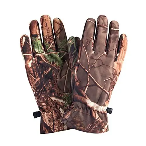 Produktbild: Toddmomy 1 Paar Jagdhandschuhe Outdoor-vollfinger Jagdausrüstung Im Freien Herren-ski Winddichte Vollfingerhandschuhe Warm Schießen Wasserdichtes Licht Draussen Wasserdichtes Fräulein