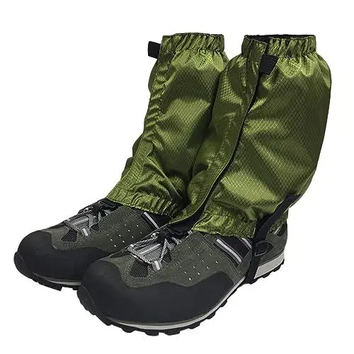 Produktbild: Toddmomy 1 Paar Kletterstiefel Gamaschen Schneestiefel-Gamaschen Gamaschen Für Wanderschuhe Leggings Zum Schutz Vor Schlangen Knöchelhohe Gamasche Gehende Gamasche Ugs Draussen Ski-Stiefel