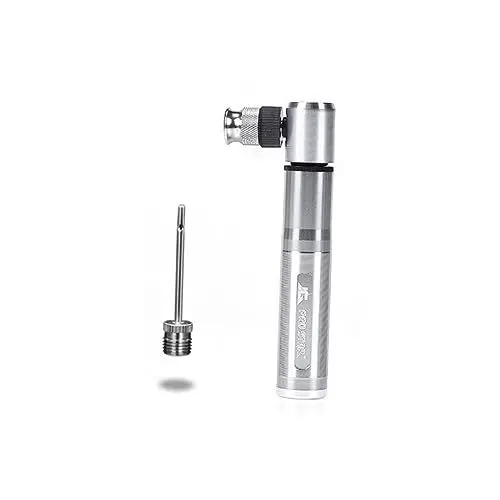 Produktbild: Toddmomy 1 Satz Fahrradpumpe Fahrradreifenfüller Reifenpumpe Luftpumpe Minipumpe Mit Manometer Pocket Bike Mini-Fahrrad Heimtrainer Fahrrad Kleines Fahrrad Tragbar