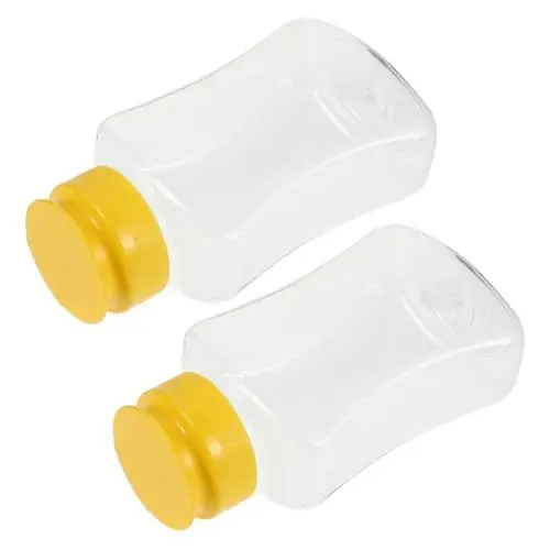 Produktbild: Toddmomy Quetschflaschen Für Honig 180 Ml Leere Honigflaschen Trichter Auslaufsicherer Saucenspender Für Die Küche