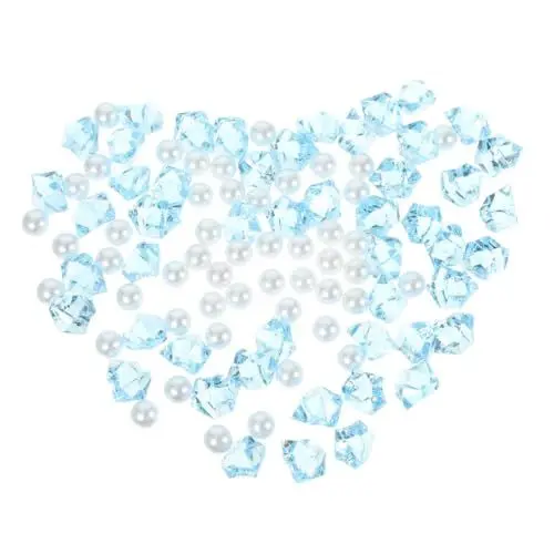 Produktbild: Toddmomy 1 Satz spachtelmasse kunstoffspachtelmasse Keine Lochperle Blau Vase Steinverzierungen Aquarium Landschaftsbau schmücken Gel Füllstoff Ornamente