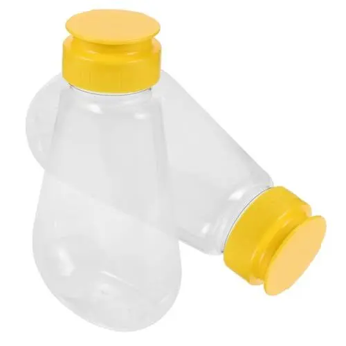 Produktbild: Toddmomy 1 Set Honig Quetschflasche Honigdose Küchenhelfer Soßenflaschen Senf Quetschflasche Gewürz Quetschflasche Dressing Behälter Marmelade Quetschflasche Senfflasche