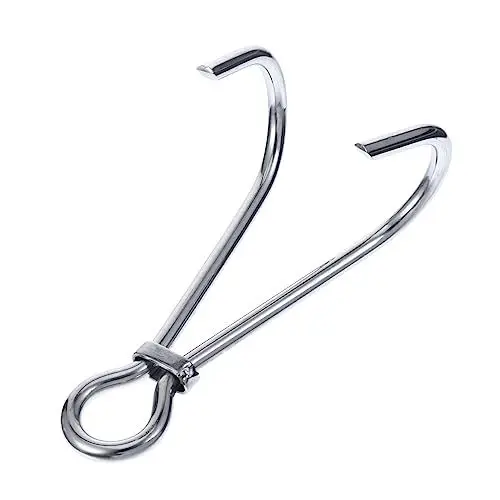 Produktbild: Toddmomy 316 Edelstahl doppel-riffhaken zum tauchen mit, tauchzubeh?r f��r Kamera, schnorchelclip und unterwasseraktivit?Ten