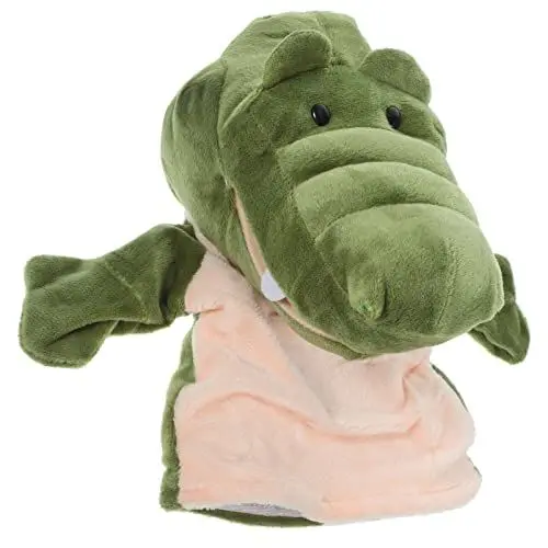 Produktbild: Toddmomy 1 Stück Krokodilpuppe Hand Ganzkörper Krokodilpuppe Geschichtenerzählen Handpuppen Zum Geschichtenerzählen Unterrichten Vorschule Rollenspiel