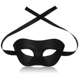 Produktbild: Toddmomy 1 Stück Schwarze Geheimnisvolle Maskerade-Maske Klassische Venezianische Herrenmaske Im Vintage-Stil Halbes Gesicht Maskerade-Maskenkostüm Für Mottoparty Halloween-Party