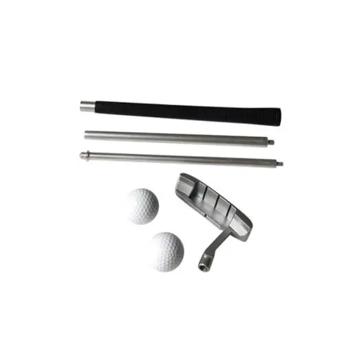 Produktbild: Toddmomy 1satz Hochwertiges Golf Putter Aus Aluminiumlegierung Abnehmbarer Schaft Teilig Bälle Schaftkopf Für Golfliebhaber Und Driving Ranges Silberfarben