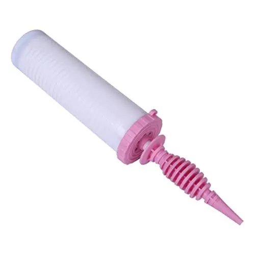 Produktbild: Toddmomy 1stk Aufblasvorrichtung Doppeltwirkende Pumpen Handpumpen Pumpen Für Luftballons Pumpen Für Yogabälle Pumpen Für Schwimmbecken Ballonpumpe Luftpumpe Harter Kleber Weiß