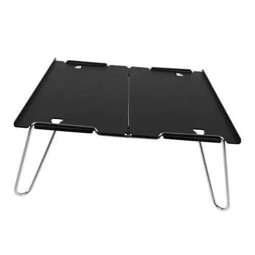 Produktbild: Toddmomy 1stk Bequemer Klapptisch Kleiner Teetisch Klappbarer Teetisch Klappbarer Strandtisch Kleiner Klapptisch Abnehmbarer Picknicktisch Aluminiumlegierung Reisen Draussen Grilltisch