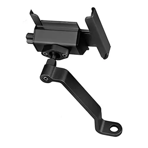 Produktbild: Toddmomy 1stk Handyhalter Telefonhalter 360-grad-fahrradtelefonhalter Smartphone-fahrradhalterung Fahrrad Halter Telefonständer rutschfest Aluminiumlegierung Mobiler Ständer