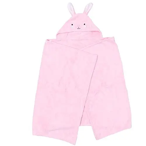 Produktbild: Toddmomy 1stk Hase Kapuzen-plüsch-bademantel Für Kinder Bademantel Mit Kapuze Für Kleinkinder Badetuch Mit Kapuze Für Kinder Kapuzenhandtuch Für Kleinkinder Baby Polyester Sanft Geschenk