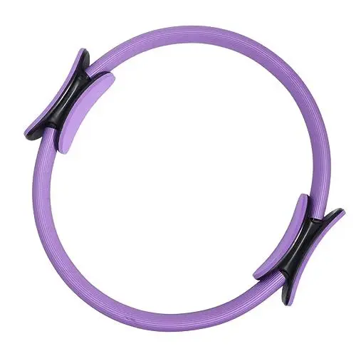 Produktbild: Toddmomy 1stk Pilates Ringtraining Unzerbrechlicher Fitnesszirkel Yoga-Pilates-Kreis Yoga-Workout-Kreis Yoga-übungsringe Fitness-kreisring Body-Toning-Kreis Violett Fitness-Ring Der Kreis