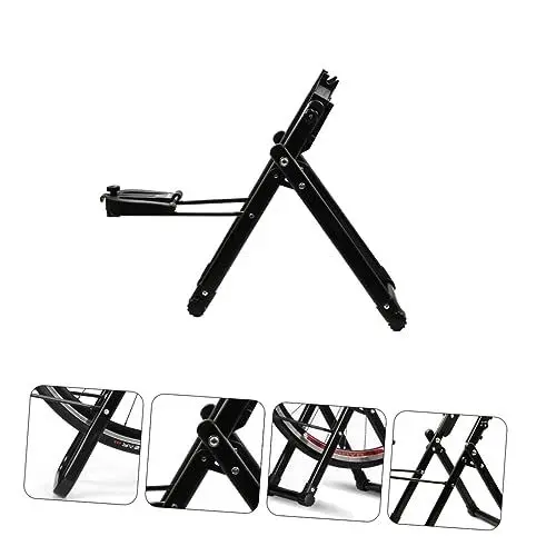 Produktbild: Toddmomy 1stk Tuning-Tabelle Fahrradfelge Fahrradzubehör Rad Zentrierständer Einseitiger Ständer Reifen Zentrierständer Basis Für Zentrierständer Eine Seite Kind Rand Abs-Kunststoff