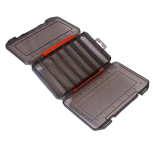 Produktbild: Toddmomy 1stück Doppelseitige Angelköder-box Fächer Stabil Material Für Angler Mit Auslaufschutz Optimaler Platz Für Köder Und Zubehör