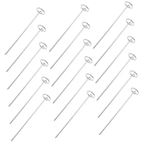 Produktbild: Toddmomy 20stücke Metallpfähle Für Garten Und Gartenpfähle Aus Metall Bodenhaken Für Gartenstrukturen