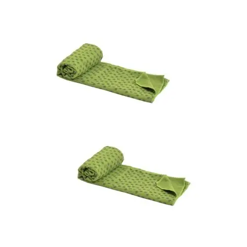 Produktbild: Toddmomy 2St Kissenmatte Mikrofaser-Waschlappen Decke werfen warmhalte Fitness Matte Gym mat rutschfeste Trainingsmatte handtücher Decke für Pilates-Decke Yoga Fitnessmatte Handtuch kaufen