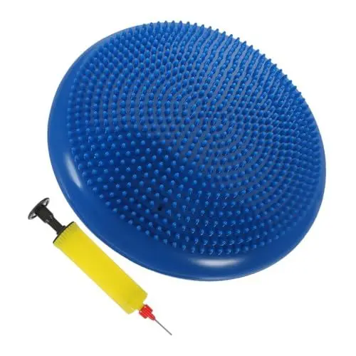 Produktbild: Toddmomy 2St aufblasbarer Kissensitz wackelndes Sitzkissen sensorisch sportlicher Sitz gaskartuschen Wackelscheibe Wackelkissen verdicken Balance-Pad Stoßdämpfer Balance-Ball Luftkissen