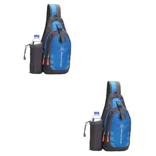 Produktbild: Toddmomy 2St umhängebeutel schulterbeutel radlrucksack Kletterrucksack reisetasch Fahrrad Rucksack fahrradrucksäcke Campingrucksack Sport Umhängetasche Schultertaschen Brusttasche Reisen