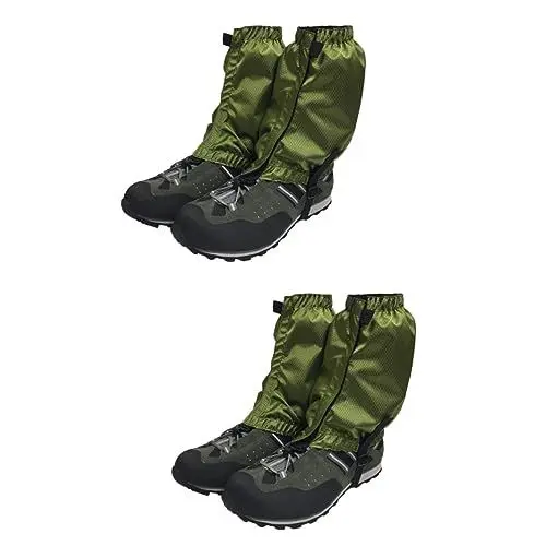 Produktbild: Toddmomy 2 Paar Skischuh-Gamaschen Für Die Schuhschutz Beinmanschettenabdeckung Kletterstiefel Gamaschen Schneestiefel-Gamaschen Schnee-Bein-Gamaschen Ugs Schneeschuhe Draussen