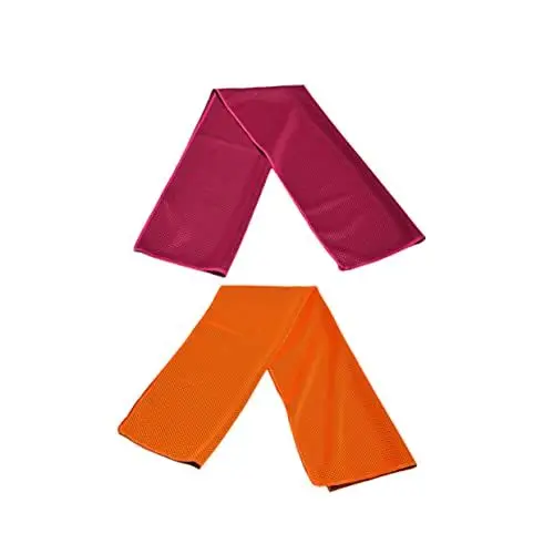 Produktbild: Toddmomy 2 STK Laufendes Kühles Handtuch Kühlendes Handtuch Sport-eistuch Kühles Mikrofasertuch Camping-eistuch Fitness-kühltuch Mikrofasertücher Kühle Tücher Nacken Männer Und Frauen Schal
