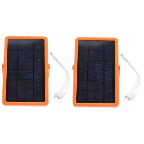 Produktbild: Toddmomy 2 Stk Solar-led-campingleuchten Notlicht Im Freien Led-zeltlampe Solar-camp-lichter Solar-campinglampe Geführte Wanderlampe Camping-generator Sonnenlicht Plastik Extern Außenlicht