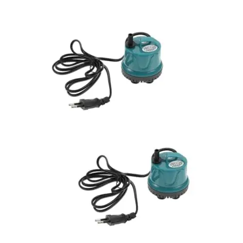 Produktbild: Toddmomy 2 Stück Aquarium Tauchpumpe Wasserpumpe Gartenpumpe Saugnapf Springbrunnenpumpe Aquarium Reinigungswerkzeug Wassertransferpumpe Fäkalien Saugpumpe Terrassenpumpe